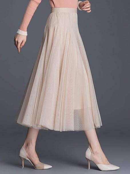 Юбка Klereen легкая с высокой талией M Бежевый (2447) - фото 5 Юбка Klereen легкая с высокой талией M Бежевый (2447) - фото 5