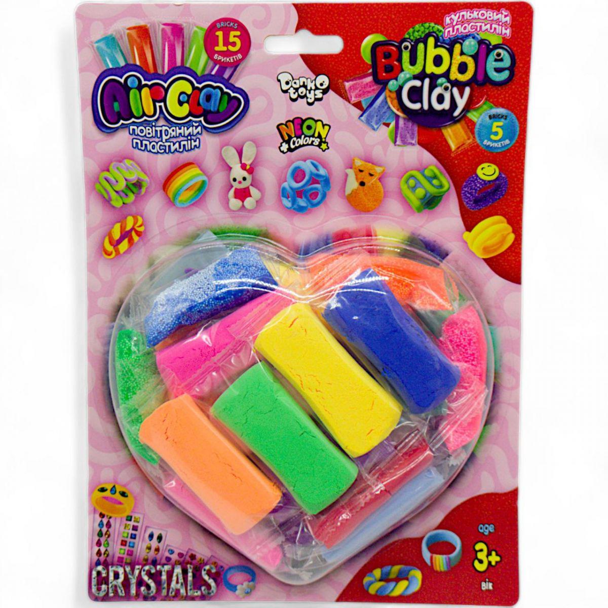 Набор пластилина Air Clay/Bubble Clay Кристалл (241591)