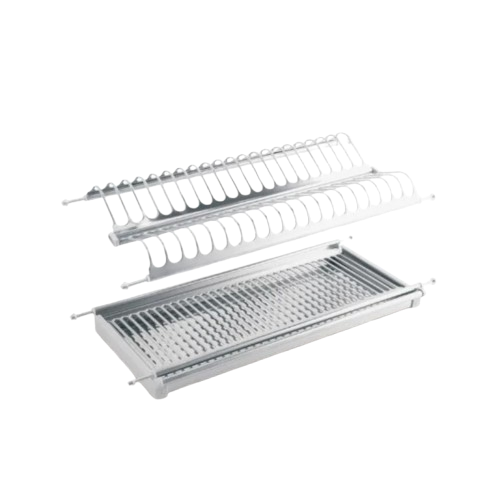 Сушка для посуды Rejs нержавейка с поддоном 800 мм