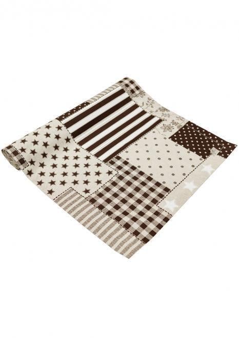 Ранер Прованс Господиня печворк 40x140 см Коричневий (31540)