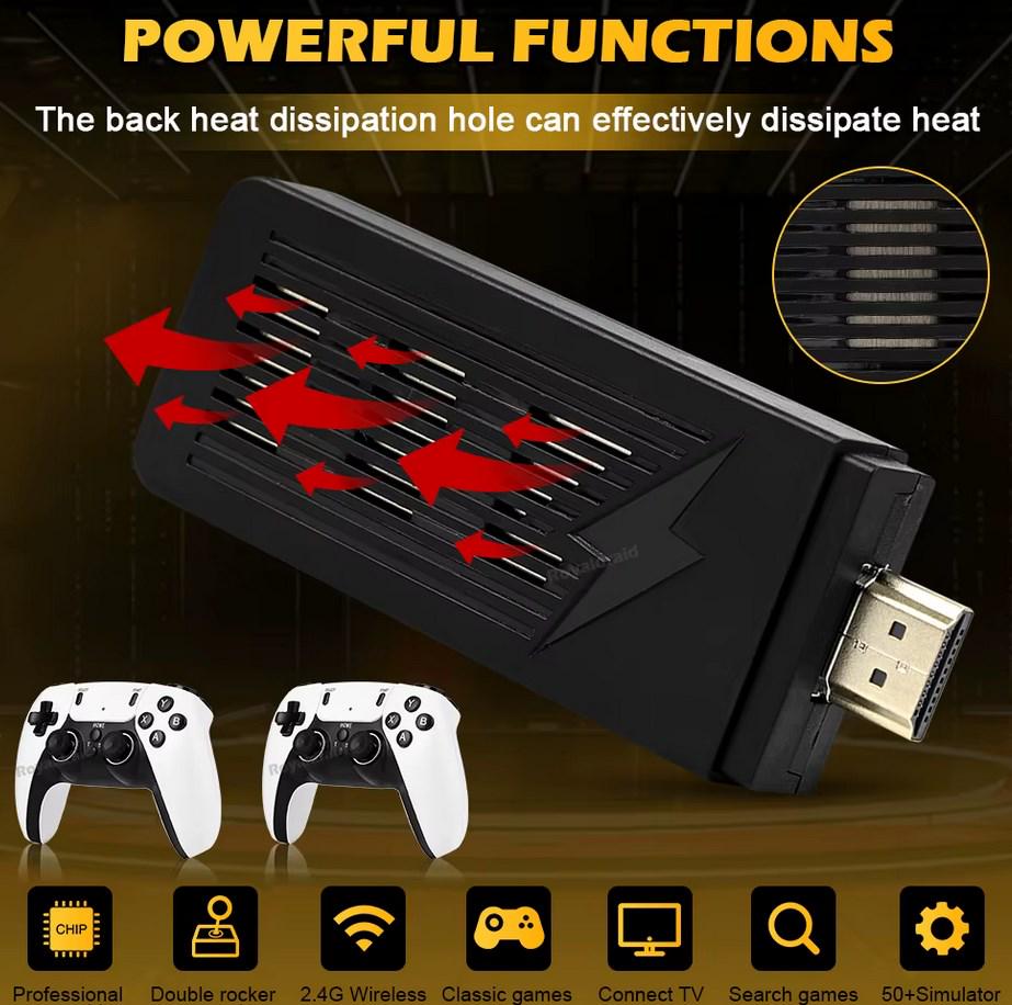 Ігрова ретроконсоль X9 PRO 59000+ ігор з 4 батарейками (1557) - фото 7 Ігрова ретроконсоль X9 PRO 59000+ ігор з 4 батарейками (1557) - фото 7