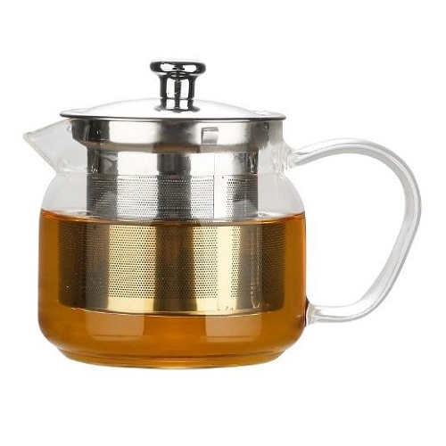Заварювальний чайник Edenberg EB-19032 термостійкий до 500° з жароміцного скла 800 мл (EB-19032)