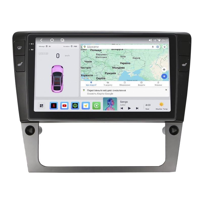 Автомагнитола штатная Lesko для Skoda Superb I 2001-2006 4/64 QLED CarPlay 4G Wi-Fi GPS Prime 9" (22391996) Автомагнитола штатная Lesko для Skoda Superb I 2001-2006 4/64 QLED CarPlay 4G Wi-Fi GPS Prime 9" (22391996)