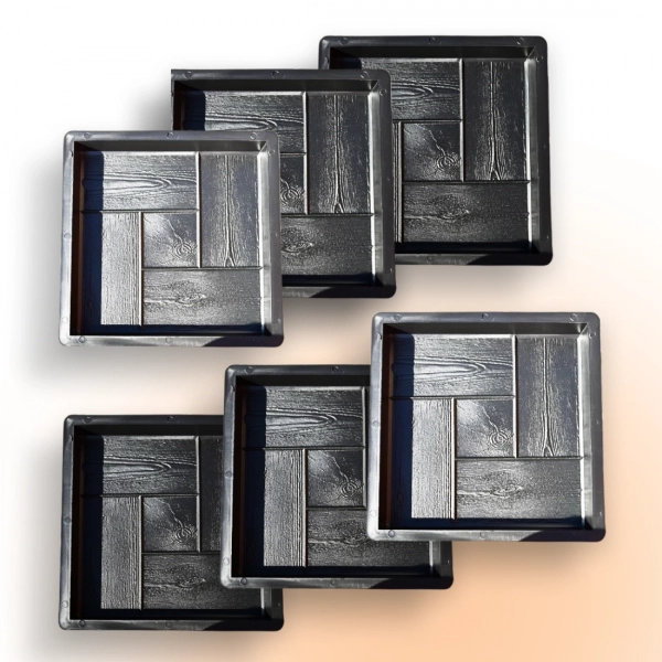 Форми для тротуарної плитки Верес-2007 Тераса 300х300 мм 6 шт. (10101006-3601)