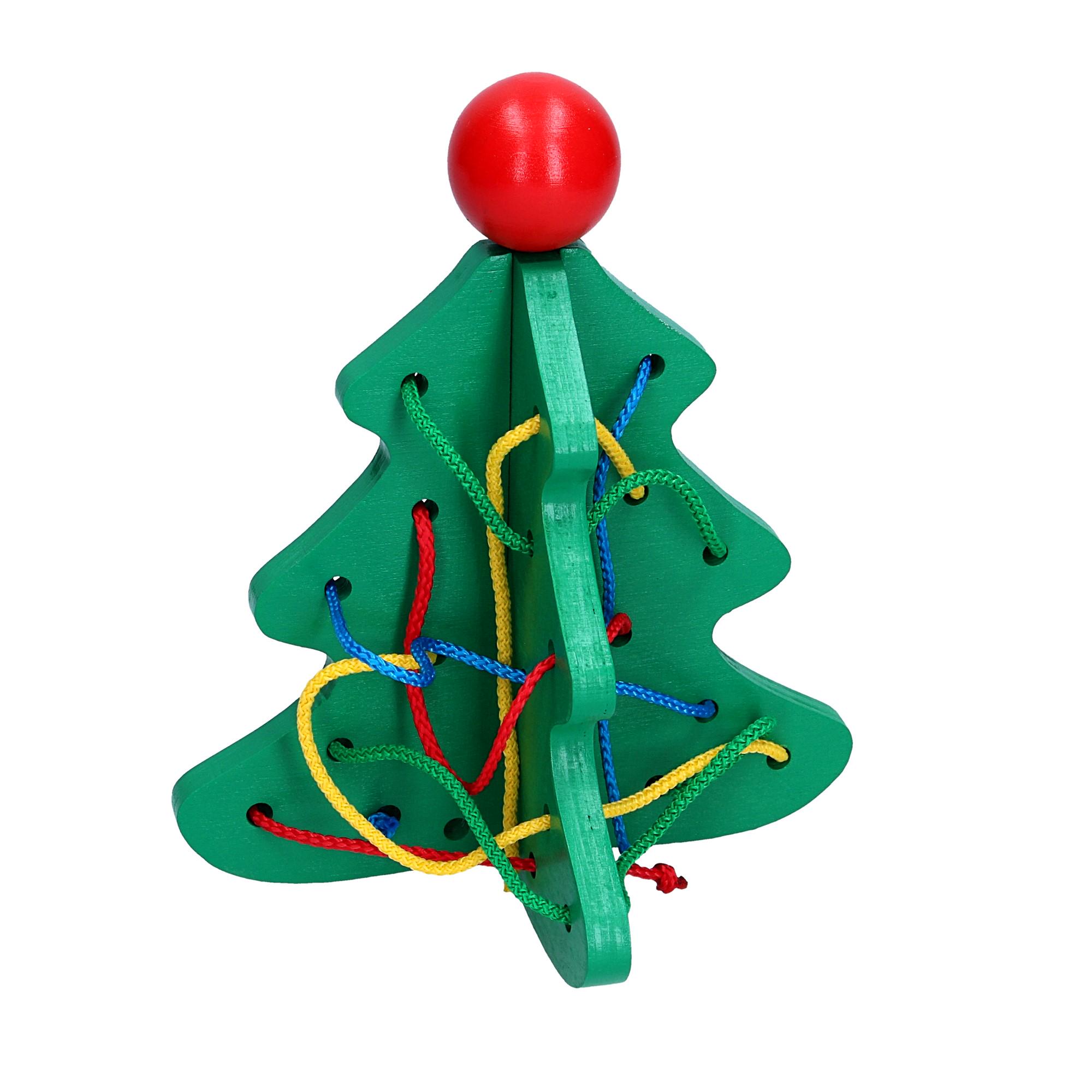 Игрушка-шнуровка Елочка (54)