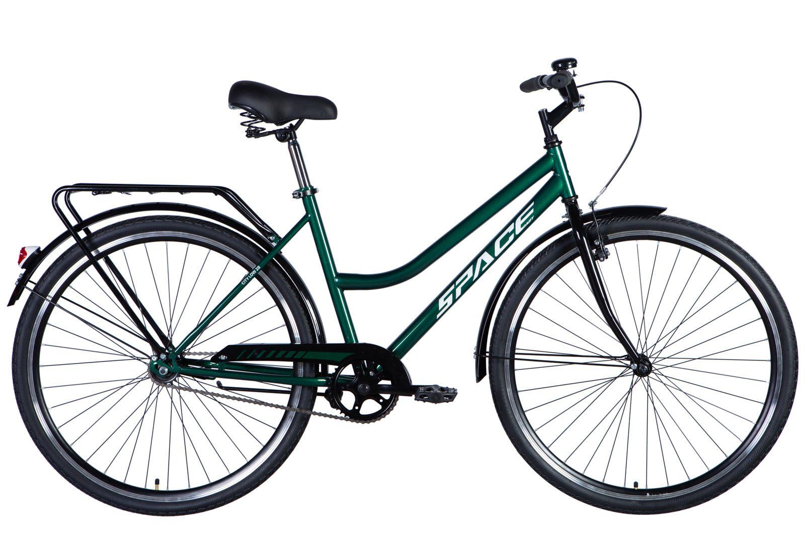 Велосипед Space VOYAGER ST 28"/19" BH крила/підніжка/дзвоник 2024 Зелений (50000296)