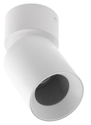 Светильник/корпус Fargo GTV 1xGU10 потолочный/регулируемый/круглый/одинарный White (12294992)