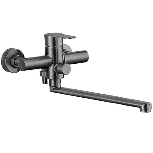 Смеситель для ванной Brinex Pure BRIPUR005GRP однорычажный Графитовый (247624)