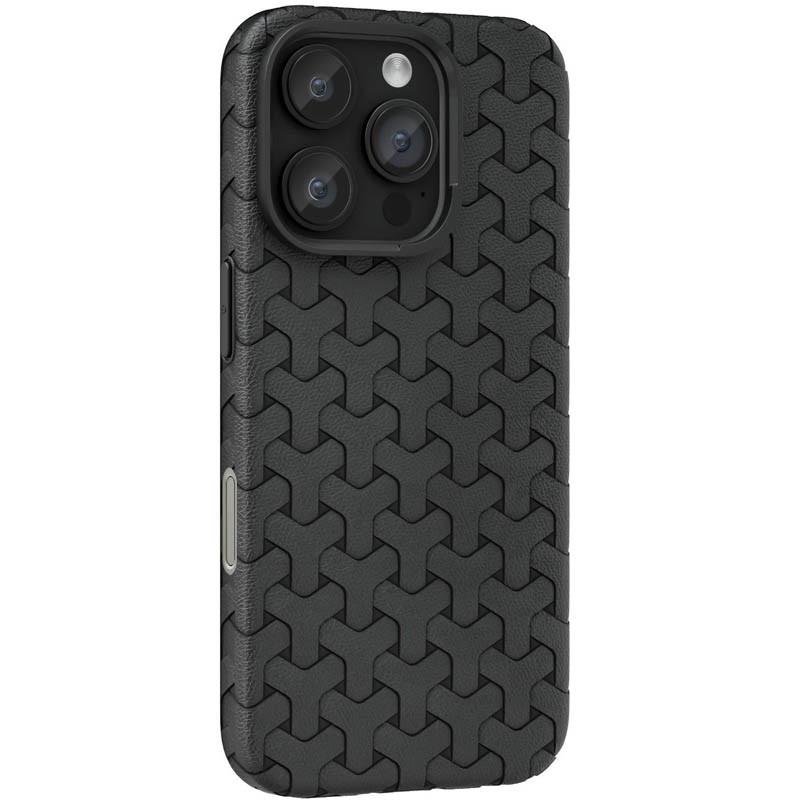 Противоударный чехол TPU Weaving для Apple iPhone 16 Pro Black