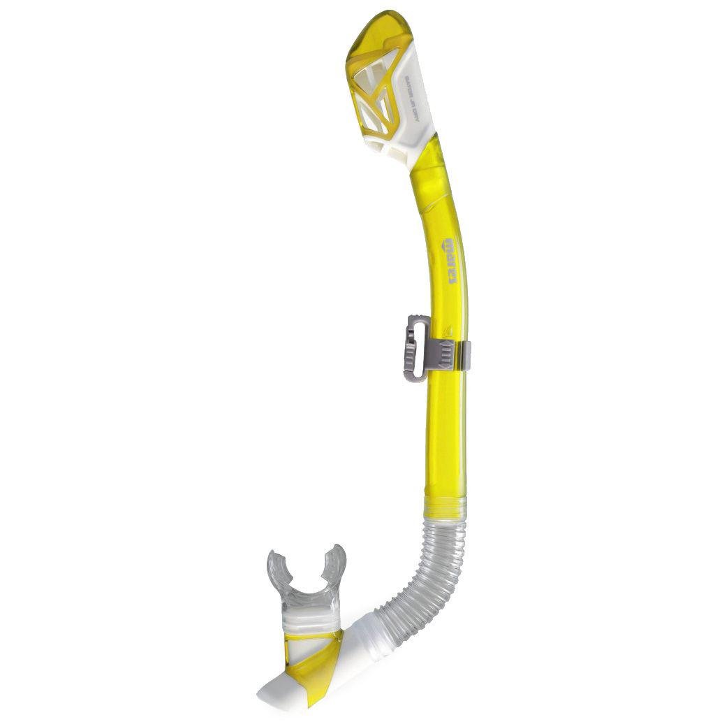 Трубка для снорклинга Mares Gator Dry детская Желтый