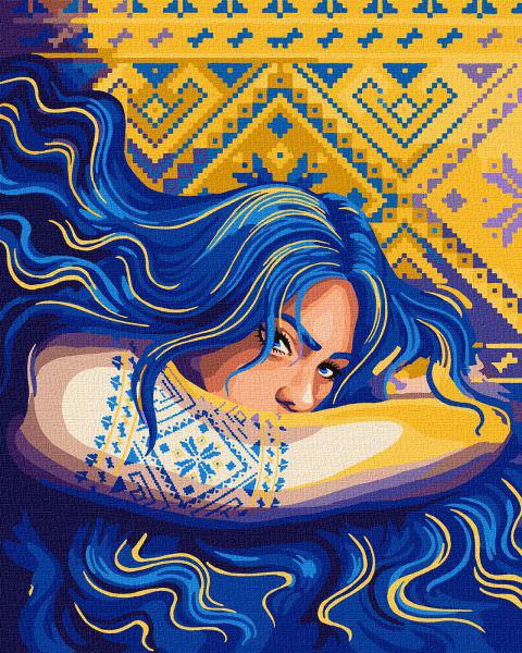 Картина по номерам Идейка Цвета моей нации 40x50 см (KHO4990)