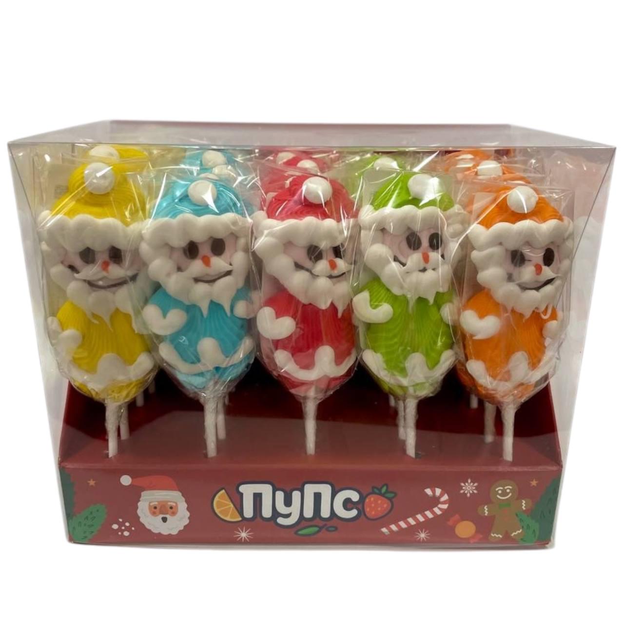 Маршмеллоу на паличці Новорічні фігурки Пупс 30 шт. 35 г (00000006727)