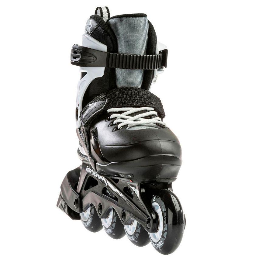 Ролики дитячі Rollerblade Fury р. 36-40,5 Чорно-білий - фото 4