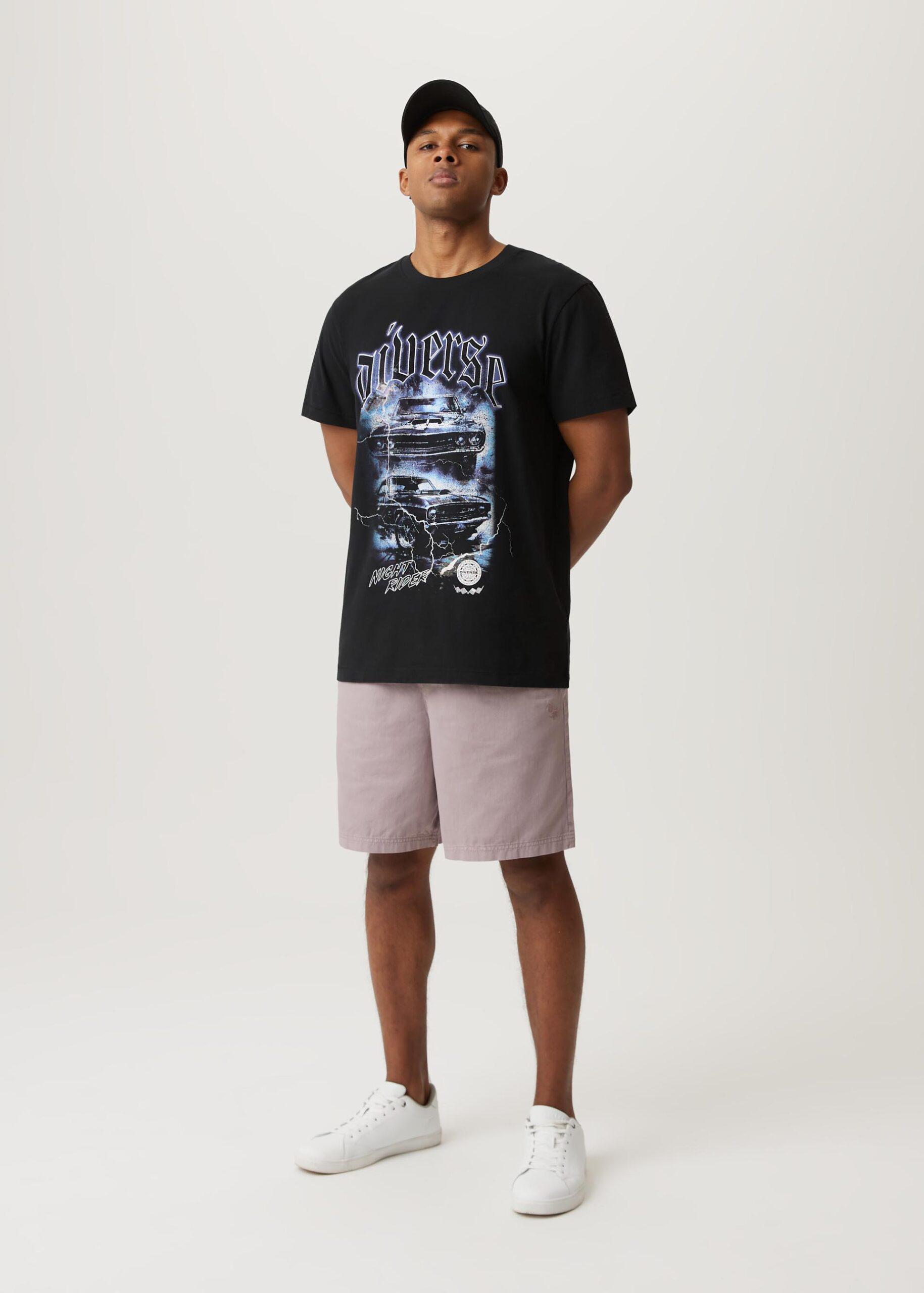 Шорти чоловічі Diverse FABRO XL Світло-фіолетовий (5905384135148) - фото 5