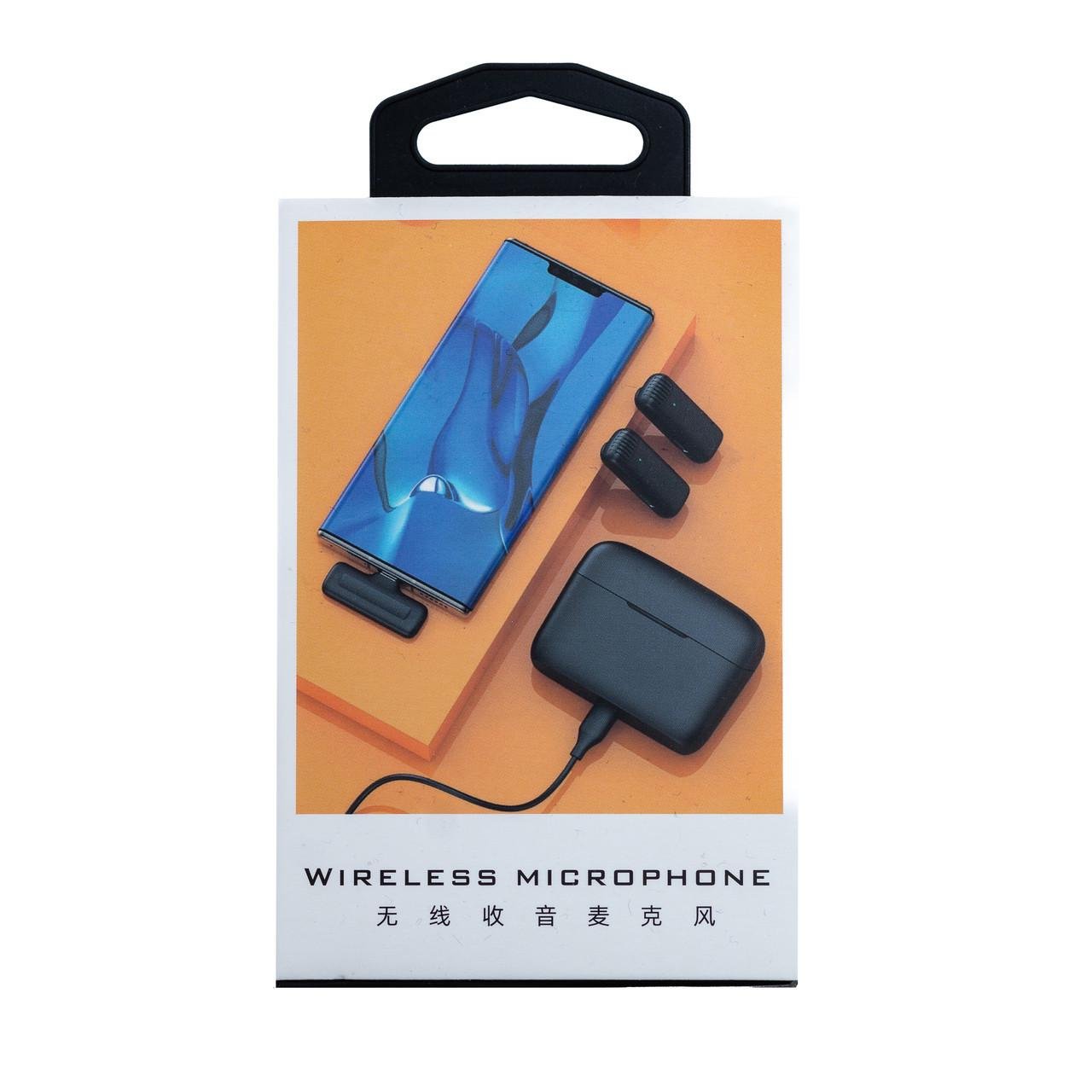 Микрофоны петличные для телефона беспроводные Bluetooth с шумоподавлением 2 шт. (HP176096) - фото 9 Микрофоны петличные для телефона беспроводные Bluetooth с шумоподавлением 2 шт. (HP176096) - фото 9