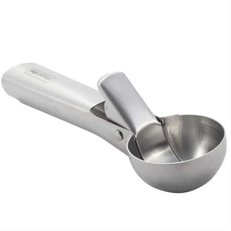 Ложка для морозива Kamille KM-5195 із нержавіючої сталі (NA001766)