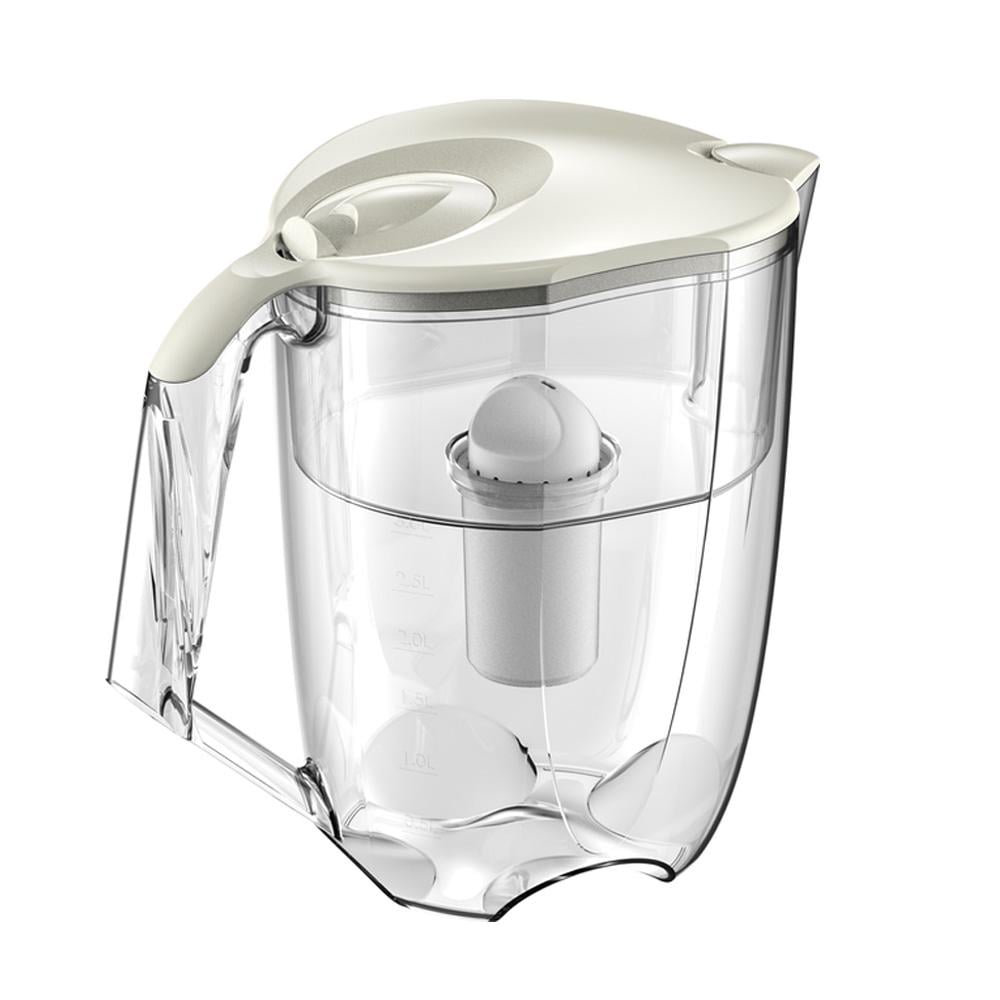 Фільтр-глечик Ecosoft Maxima чотири картриджі Перлинний (55520007) - фото 5 Фільтр-глечик Ecosoft Maxima чотири картриджі Перлинний (55520007) - фото 5