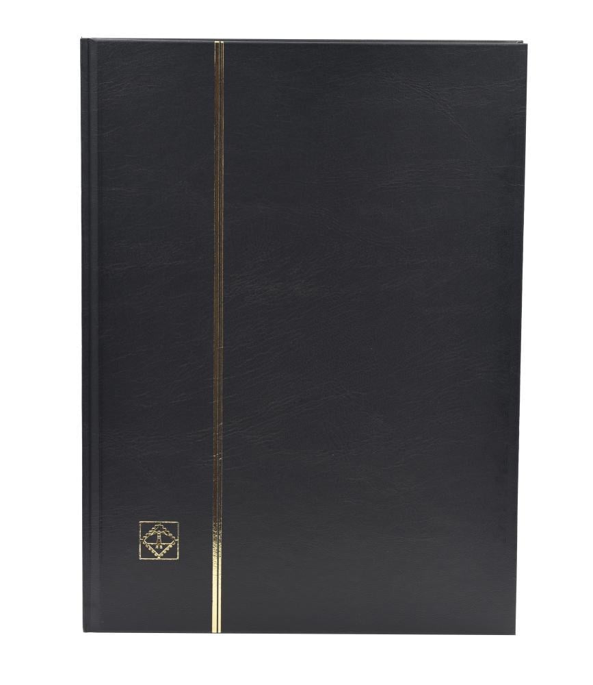 Альбом для марок Leuchtturm BASIC на 16 страниц Черный (А19587)