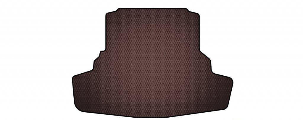 Коврик резиновый в багажник Carsuit Digital Designs для Daewoo Matiz 2009-2015 гг. Коричневый