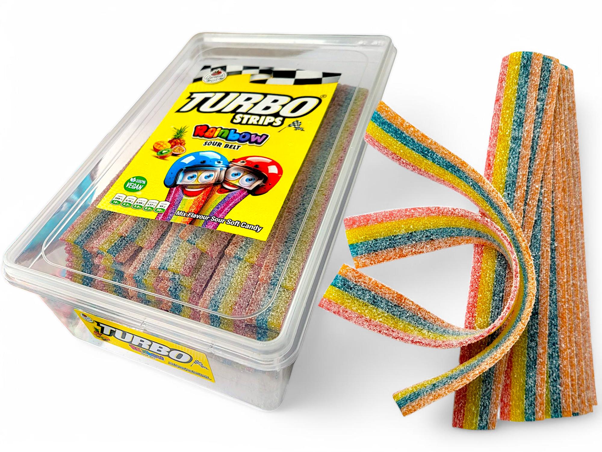 Мармеладные пластинки TURBO Sour Belt 1,2 кг Разноцветный Мармеладные пластинки TURBO Sour Belt 1,2 кг Разноцветный