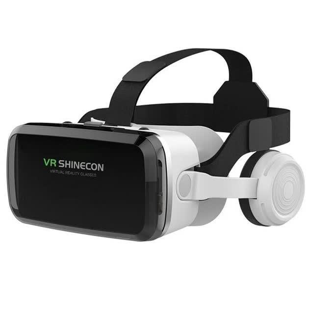 Гарнитура виртуальной реальности Shinecon SC-G04BS с наушниками Белый (28338092)