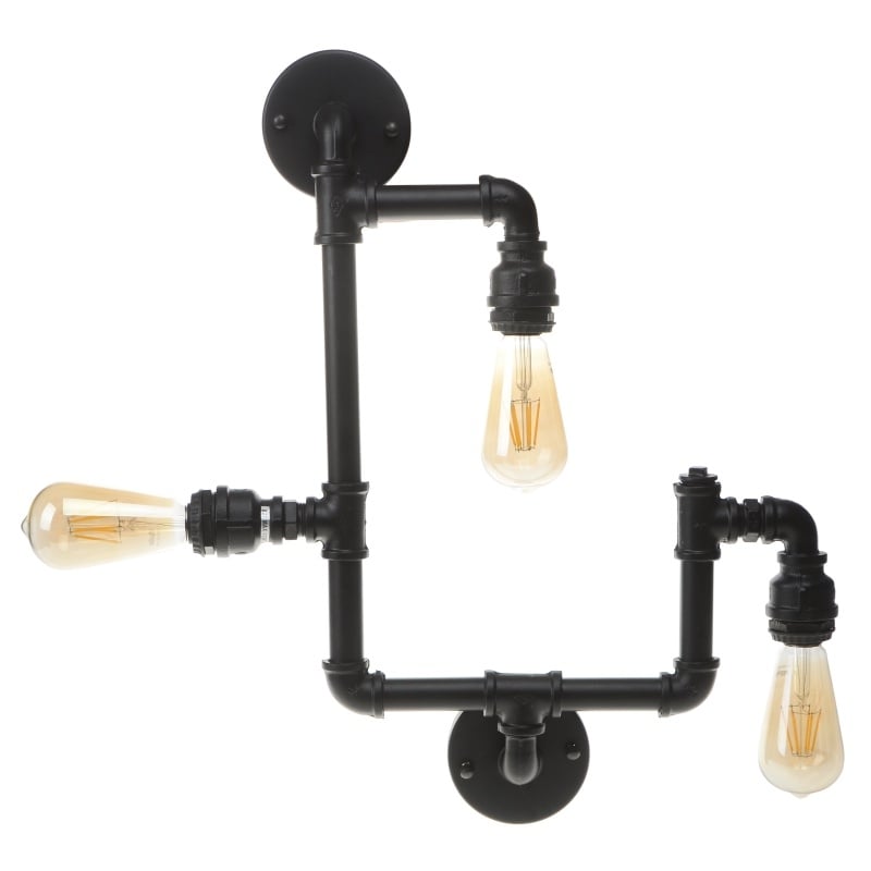 Бра Brille BL-330W/3 E27 BK (26-319)