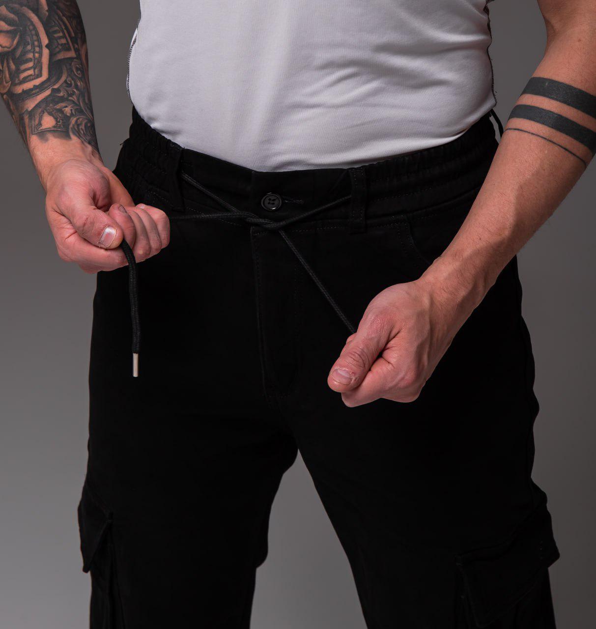 Джинсы мужские зимние VV на флисе с карманами р. 29 Черный (2439) - фото 9 Джинсы мужские зимние VV на флисе с карманами р. 29 Черный (2439) - фото 9