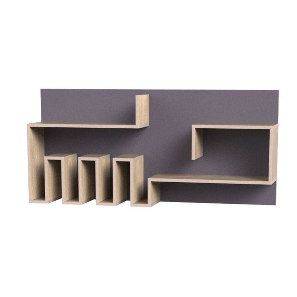 Полка навесная Тиса Мебель Модуль 134 Сонома (9001917)