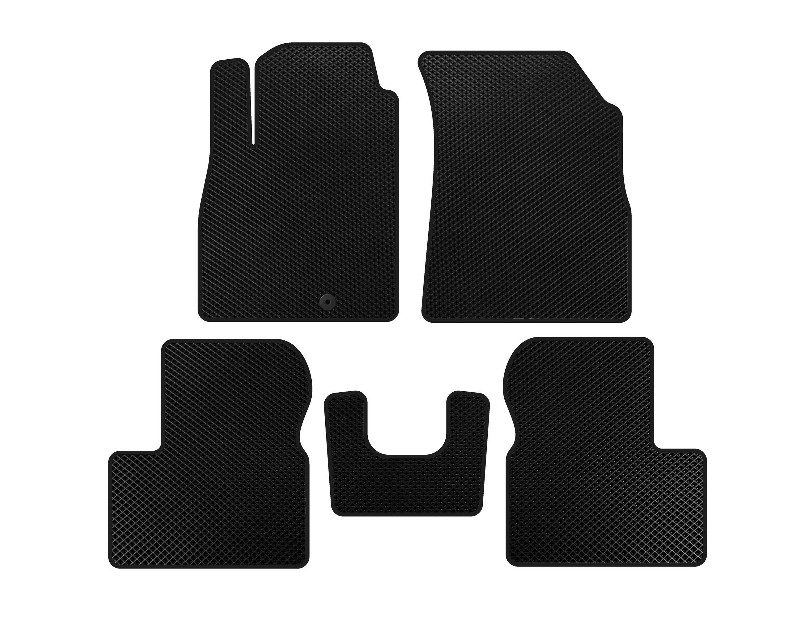 Коврики EVA Digital Designs для Nissan Micra K13 2011-2016 гг. Черный (133503)