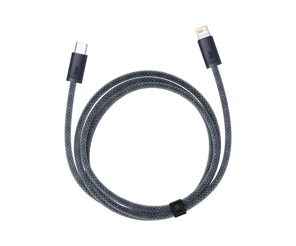 Кабель Data BASEUS Dynamic Series Fast Charging Type-C-Lightning 20W 1 м Slate Gray (06CALD000016) - фото 2 Кабель Data BASEUS Dynamic Series Fast Charging Type-C-Lightning 20W 1 м Slate Gray (06CALD000016) - фото 2