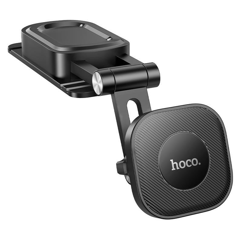 Автотримач магнітний Hoco H4 Mike Mike Magnetic Car Mount Center Console на торпедо Black - фото 5