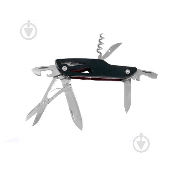 Складной нож Stinger туристический в металлической коробке Черный (HCY-6151Х)