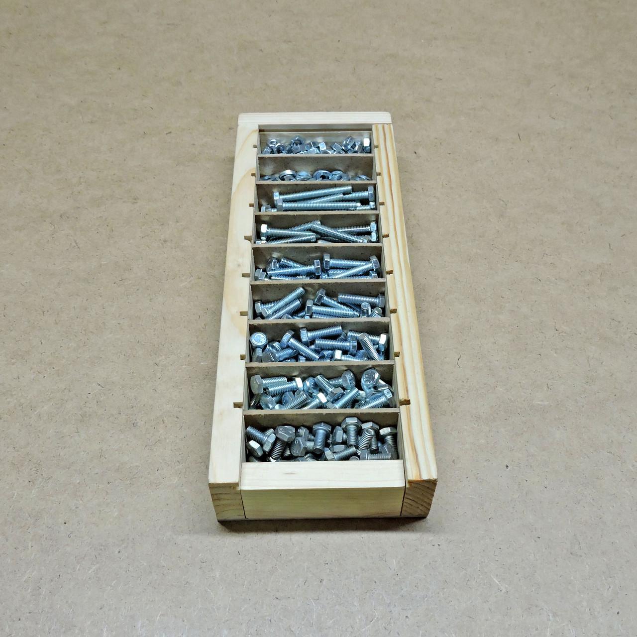 Набор болтов/гаек/шайб 1х М6 425 шт. (НБМ-000115)