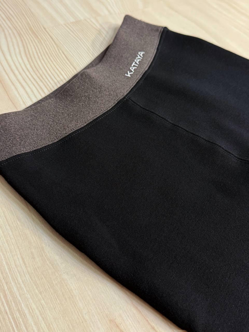 Лосини жіночі Kataya 6823 утеплені на флісі бавовняні р. 54-60 Чорний (5372) - фото 5 Лосини жіночі Kataya 6823 утеплені на флісі бавовняні р. 54-60 Чорний (5372) - фото 5