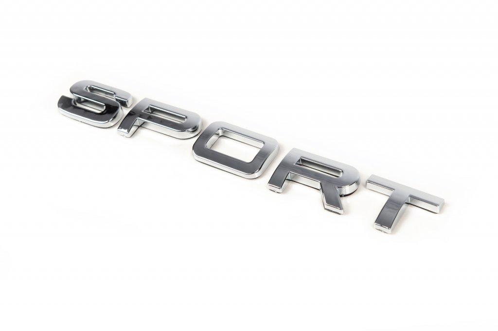 Надпись Sport Davs Auto для Range Rover Sport 2005-2013 гг. abs-пластик Хром