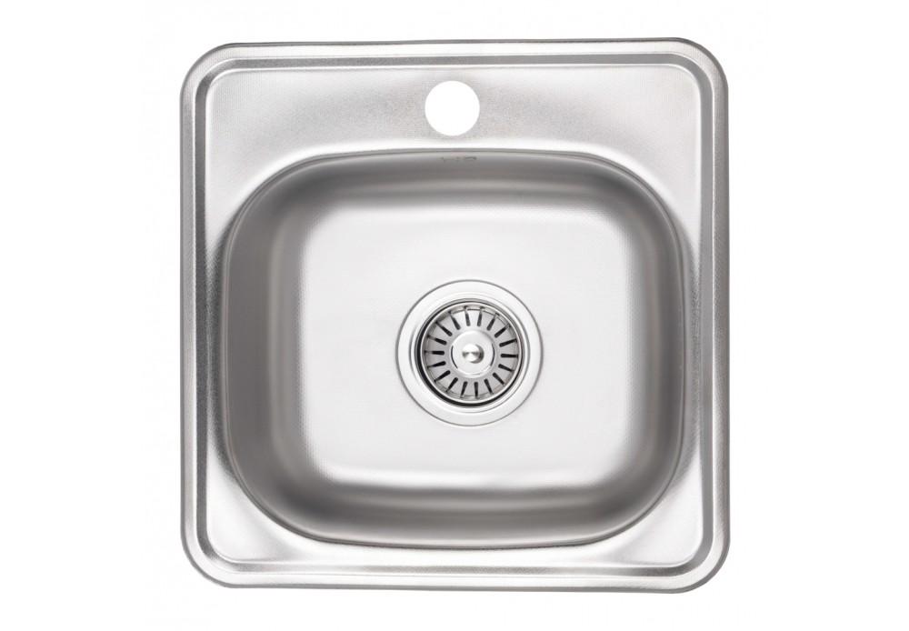 Кухонная мойка Lidz 3838 0,6 мм Decor (LIDZ3838DEC06)