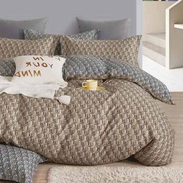 Комплект постельного белья Viluta Isleep Twill 666 полуторный сатин 143х210/50х70 см (1423) Комплект постельного белья Viluta Isleep Twill 666 полуторный сатин 143х210/50х70 см (1423)