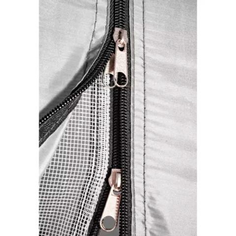 Палатка с навесом в чехле туристическая четырехместная 200х200х110 см Серо-зеленый - фото 13