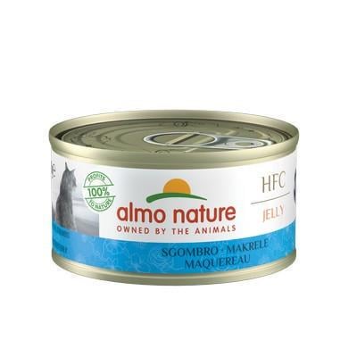 Консервированный корм Almo Nature из скумбрии для взрослых кошек кусочки в желе 70 гр. Консервированный корм Almo Nature из скумбрии для взрослых кошек кусочки в желе 70 гр.