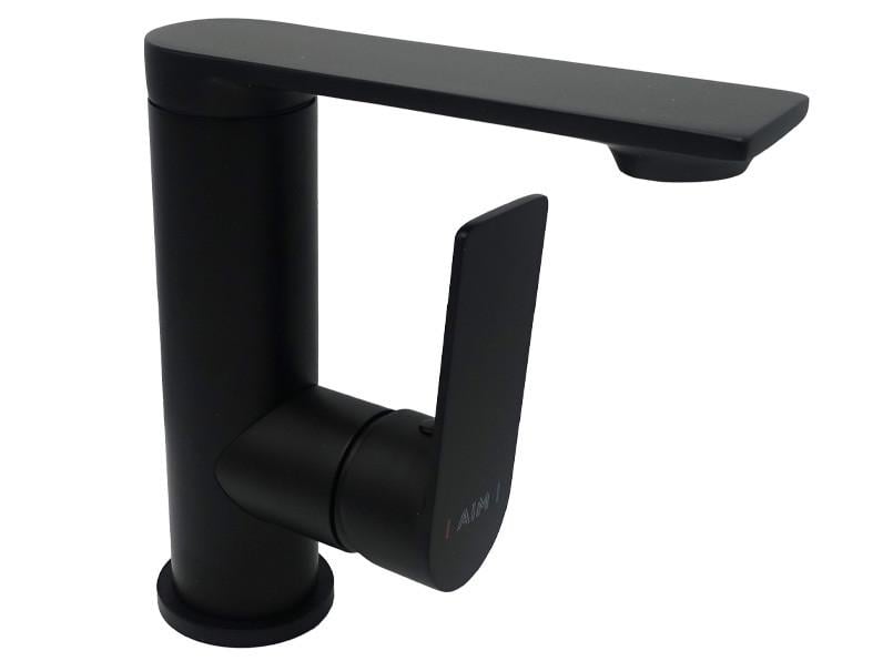 Смеситель для умывальника AIM DG01114 Matte black Смеситель для умывальника AIM DG01114 Matte black