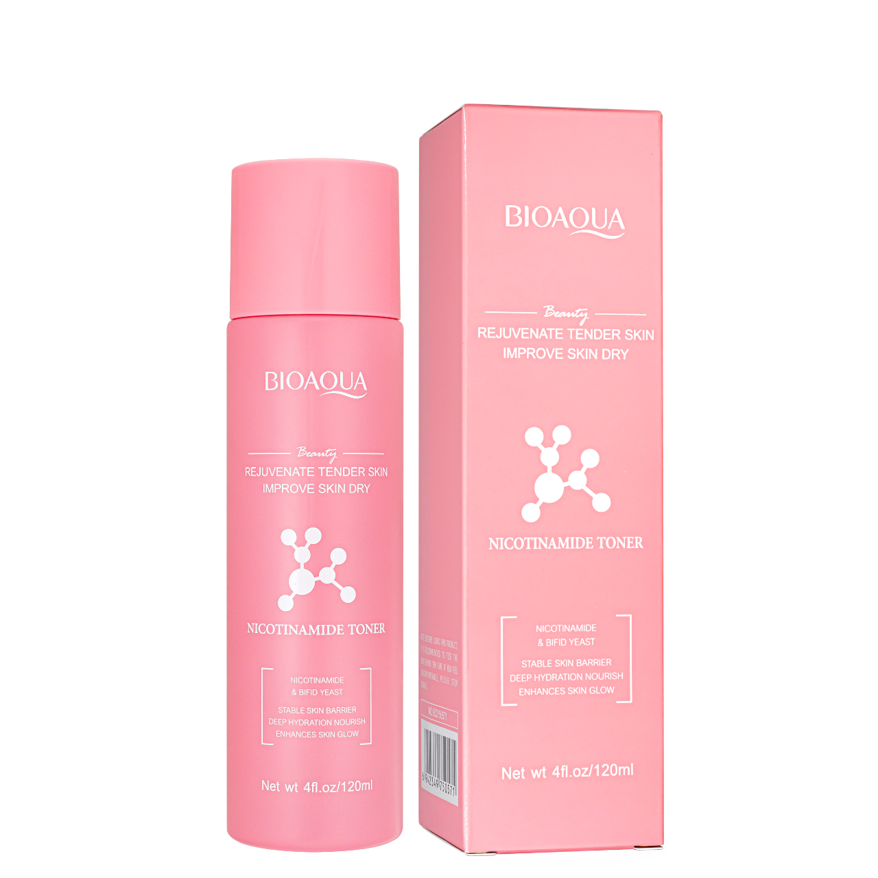 Тонер для обличчя зволожувальний Bioaqua Nicotinamide Toner 120 мл (13350330)