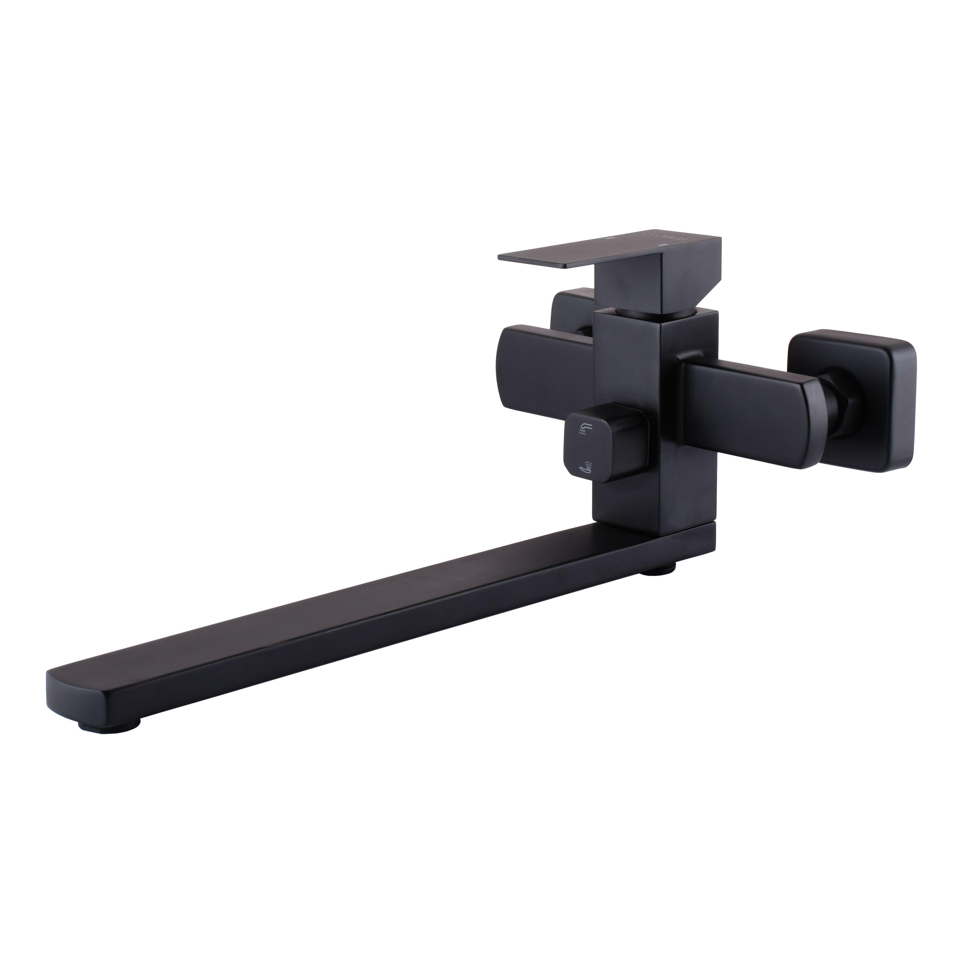 Смеситель для ванны Globus Lux SICILIA SBQ-208-BB 000021173 однорычажный Черный (108069)