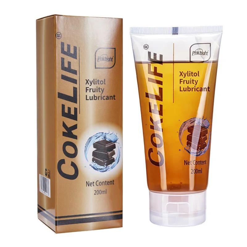 Интимный гель-смазка CokeLife с ароматом шоколада 200 мл (ch-204394)