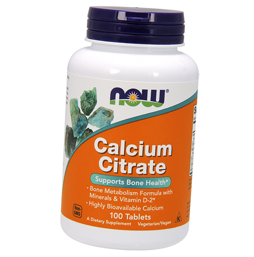 Вітаміни для кісток Calcium Citrate 100 таблеток (36128080)