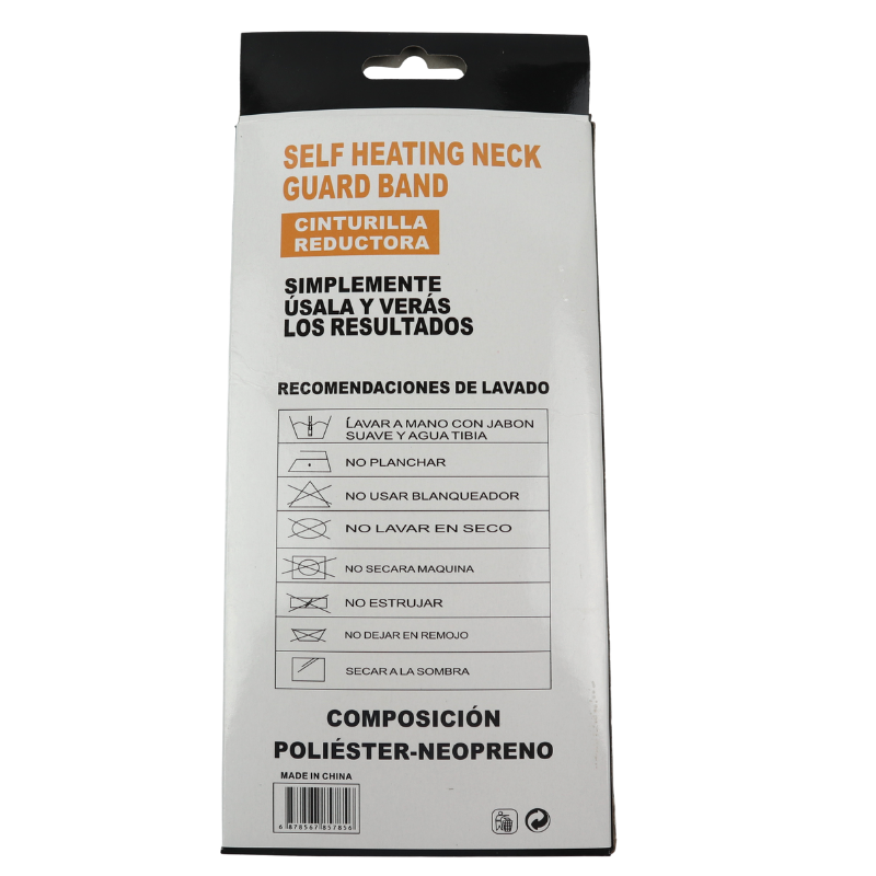 Бандаж шийний з магнітами Self Heating Neck Guard Ban турмаліновий (4123622) - фото 4 Бандаж шийний з магнітами Self Heating Neck Guard Ban турмаліновий (4123622) - фото 4