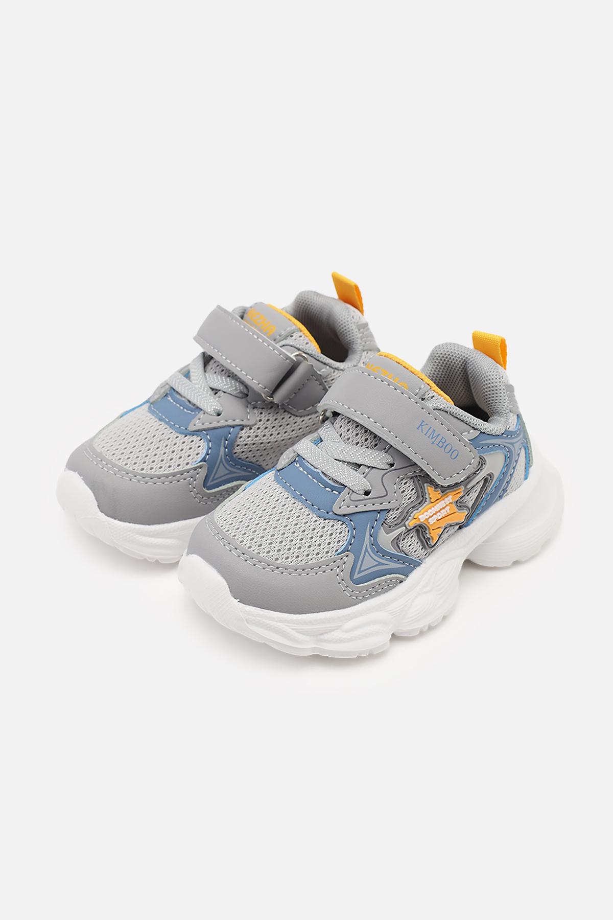 Кросівки для хлопчика ЦБ-00273707 р. 21 Сірий (SKT001055800) - фото 6 Кросівки для хлопчика ЦБ-00273707 р. 21 Сірий (SKT001055800) - фото 6