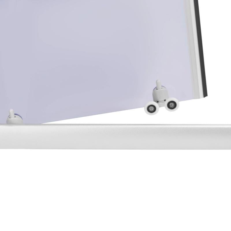 Душова кабіна Lidz Latwa SC80x80.SAT.LOW.GR скло тоноване 4 мм без піддона (2622384727) - фото 6