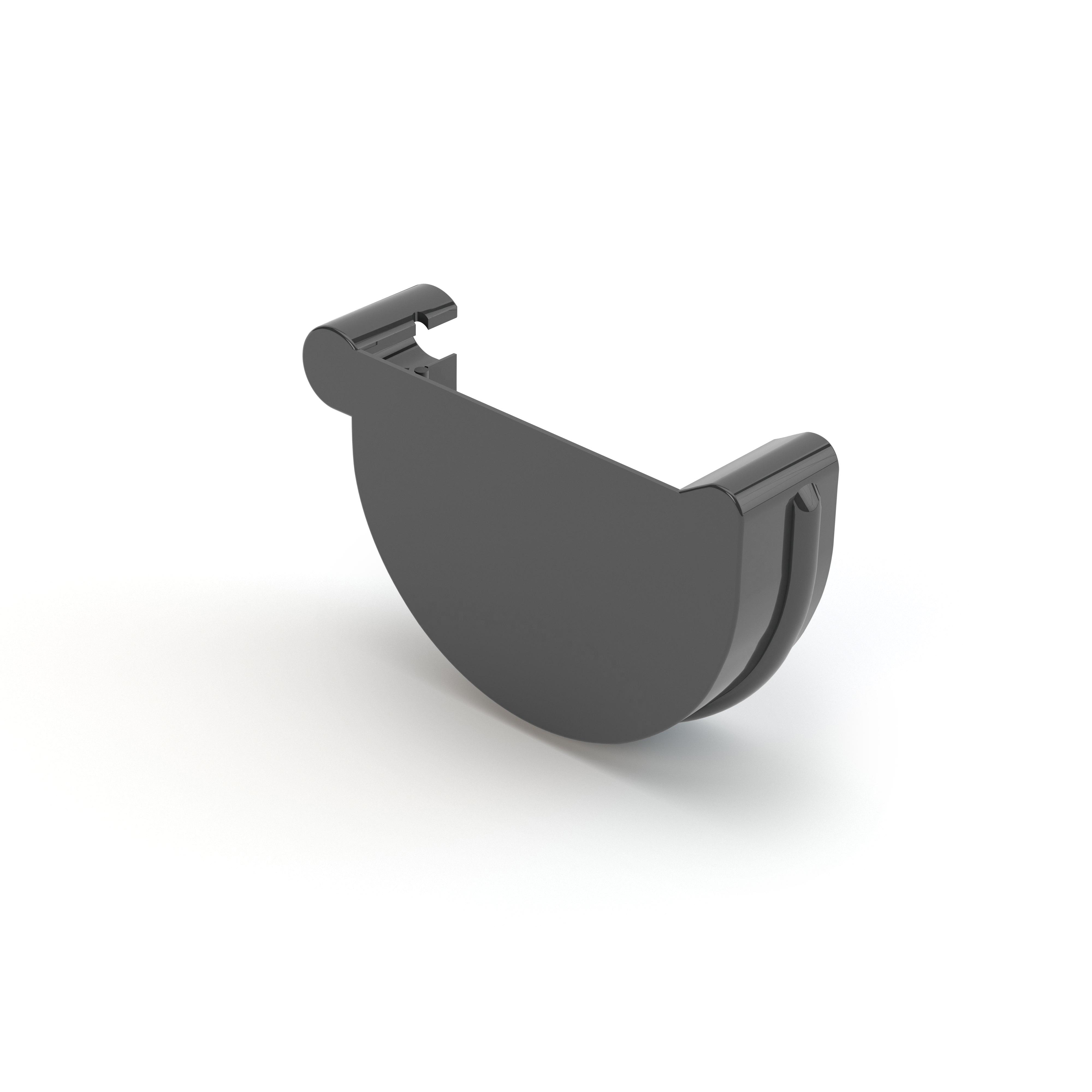 Заглушка ринви права Gamrat 75 мм Графітовий (312-126-100) - фото 2 Заглушка ринви права Gamrat 75 мм Графітовий (312-126-100) - фото 2