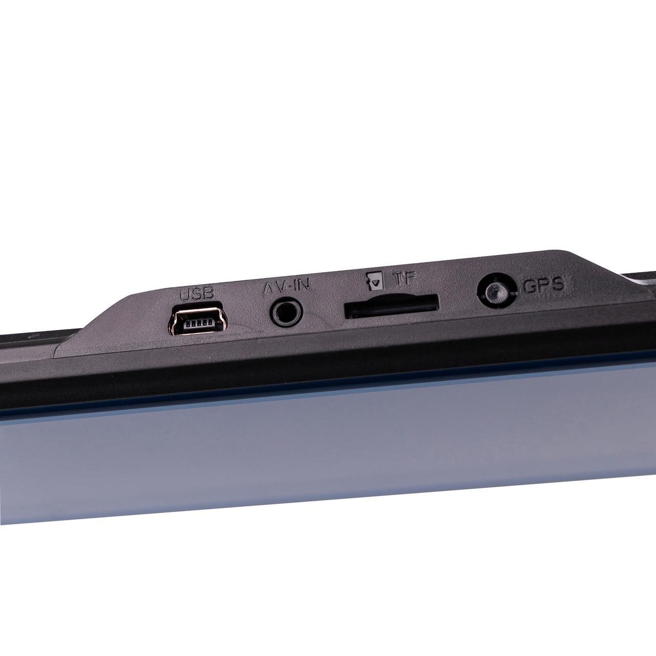 Видеорегистратор зеркало с камерой заднего вида Touch Screen Super FULL HD парктроник Vechicle Blackbox DVR (2753) - фото 7