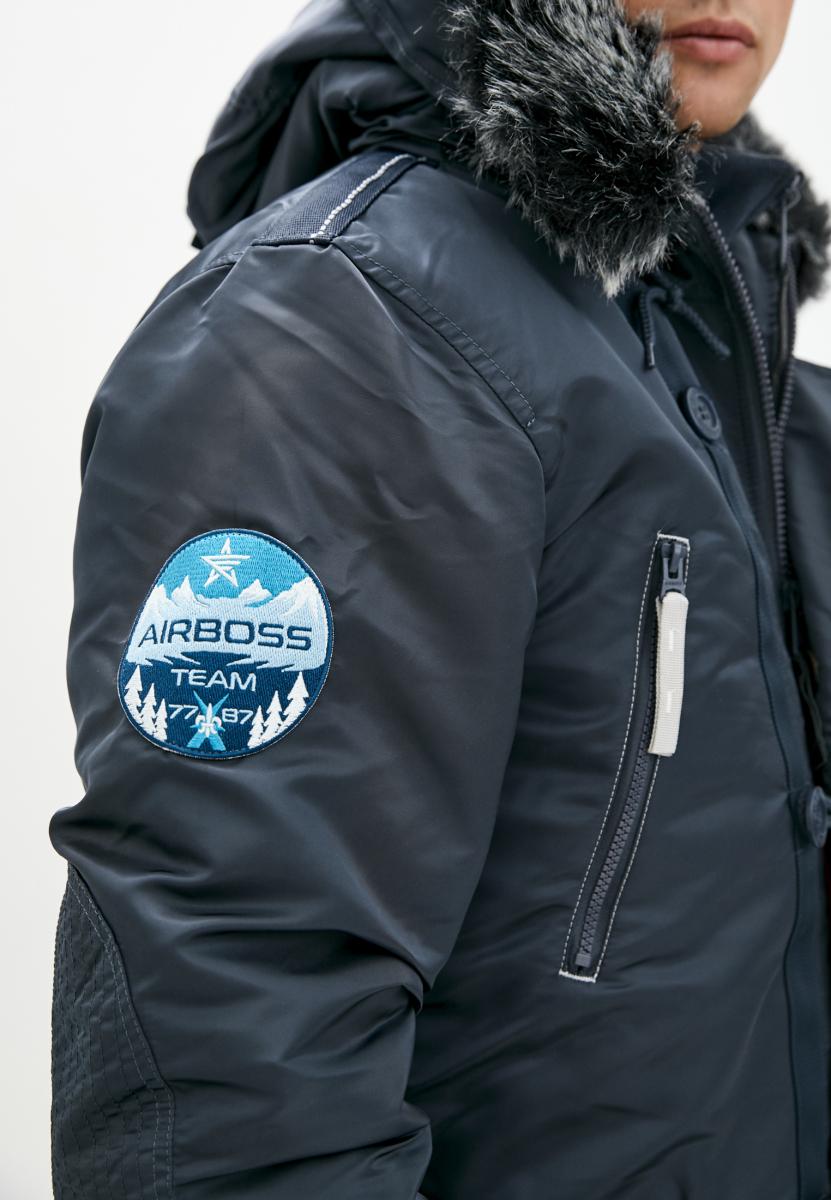 Куртка зимова Airboss N-3B Blizzard XS Сірий (28709) - фото 3